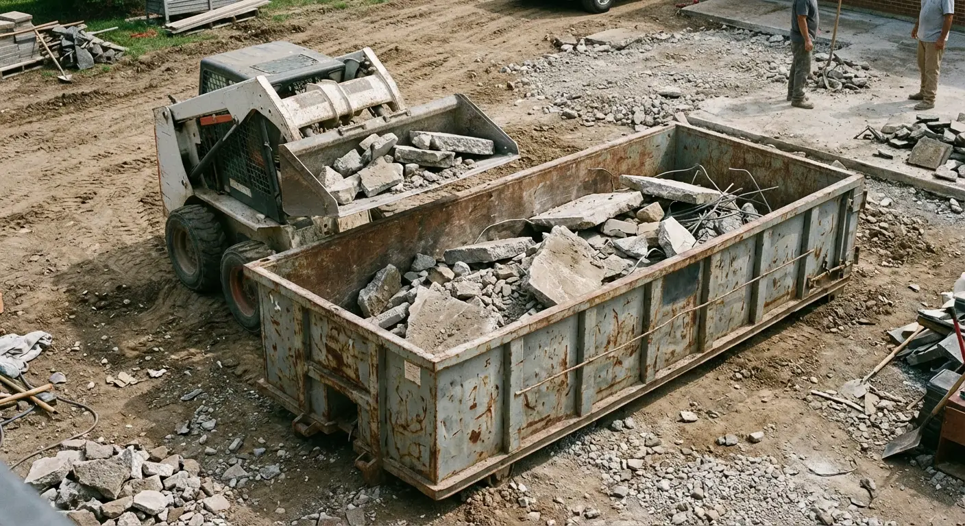Heavy Concrete Patio Removal in Arlington Heights, IL