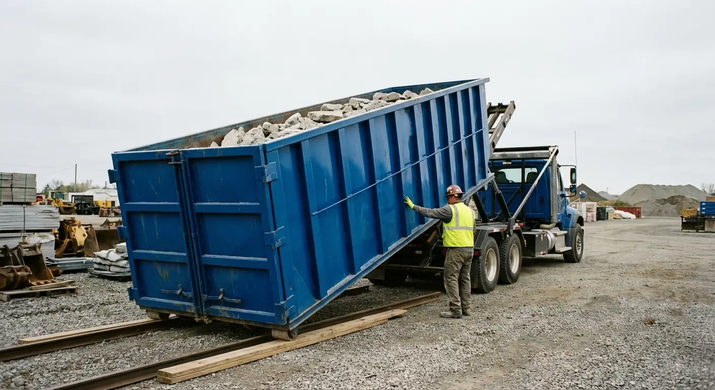Heavy duty concrete dumpster specifications in Arlington Heights, IL