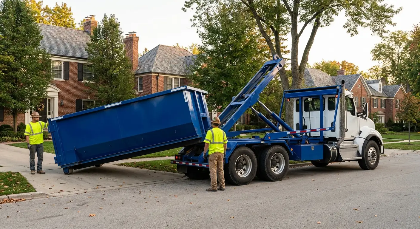 Roll-Off Dumpster Rental in Arlington Heights