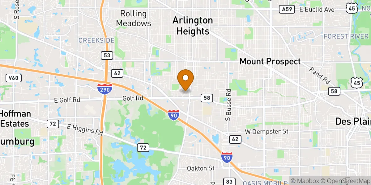  neighborhood map in Arlington Heights, IL