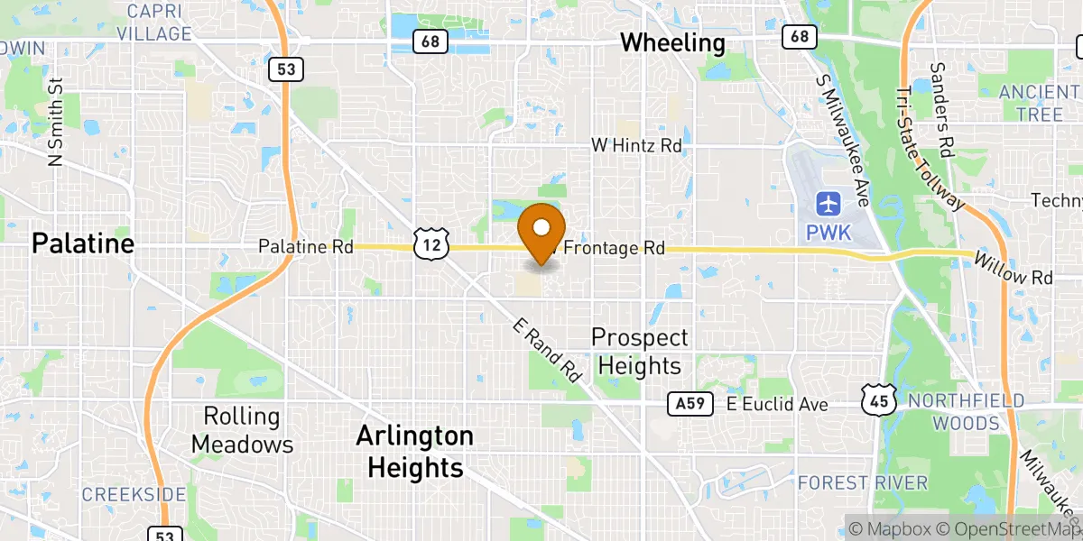 Arlington Heights neighborhood map in Arlington Heights, IL