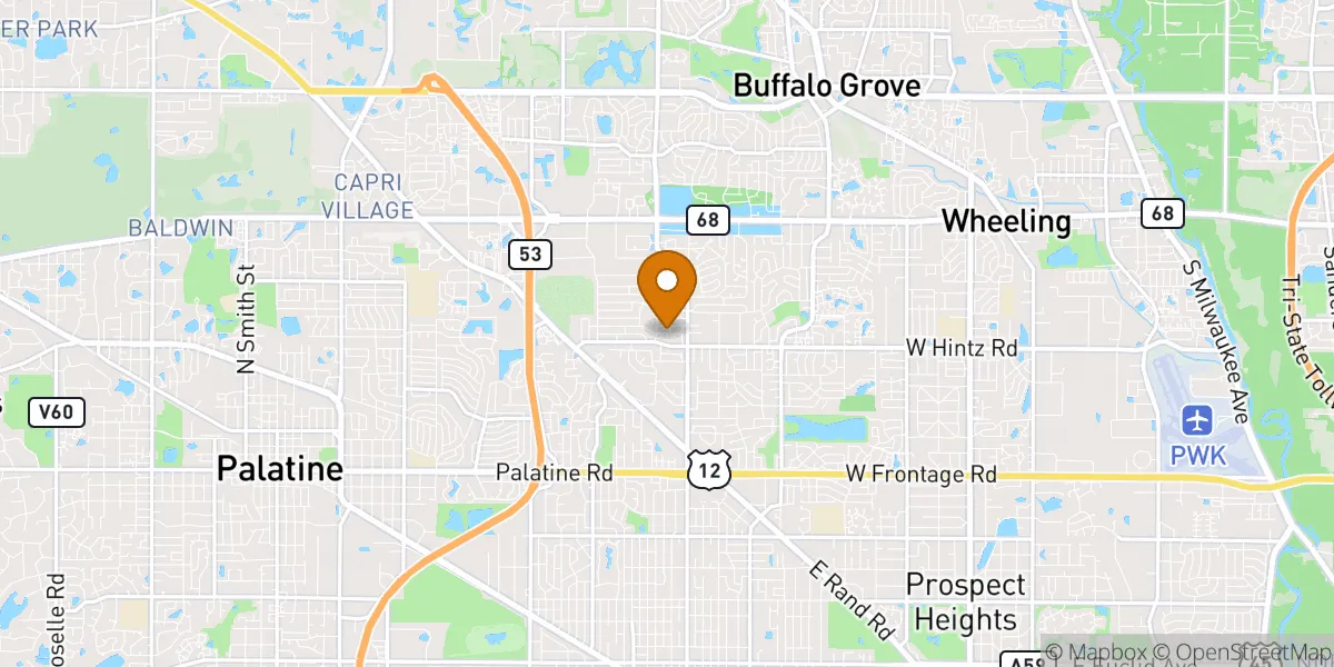  neighborhood map in Arlington Heights, IL