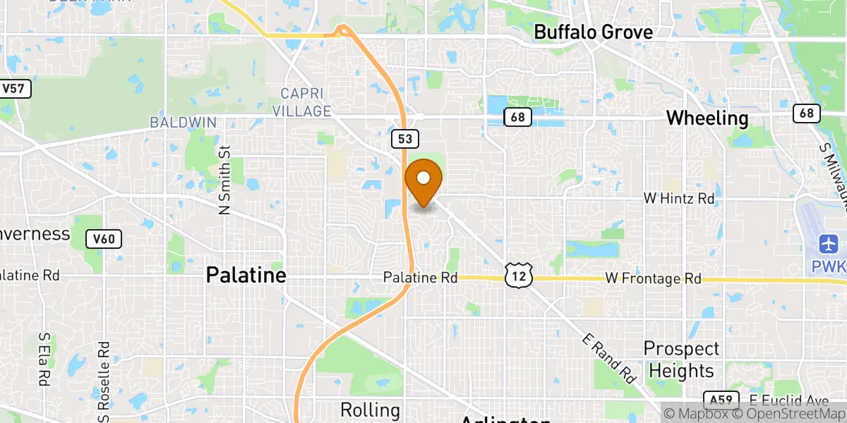  neighborhood map in Arlington Heights, IL